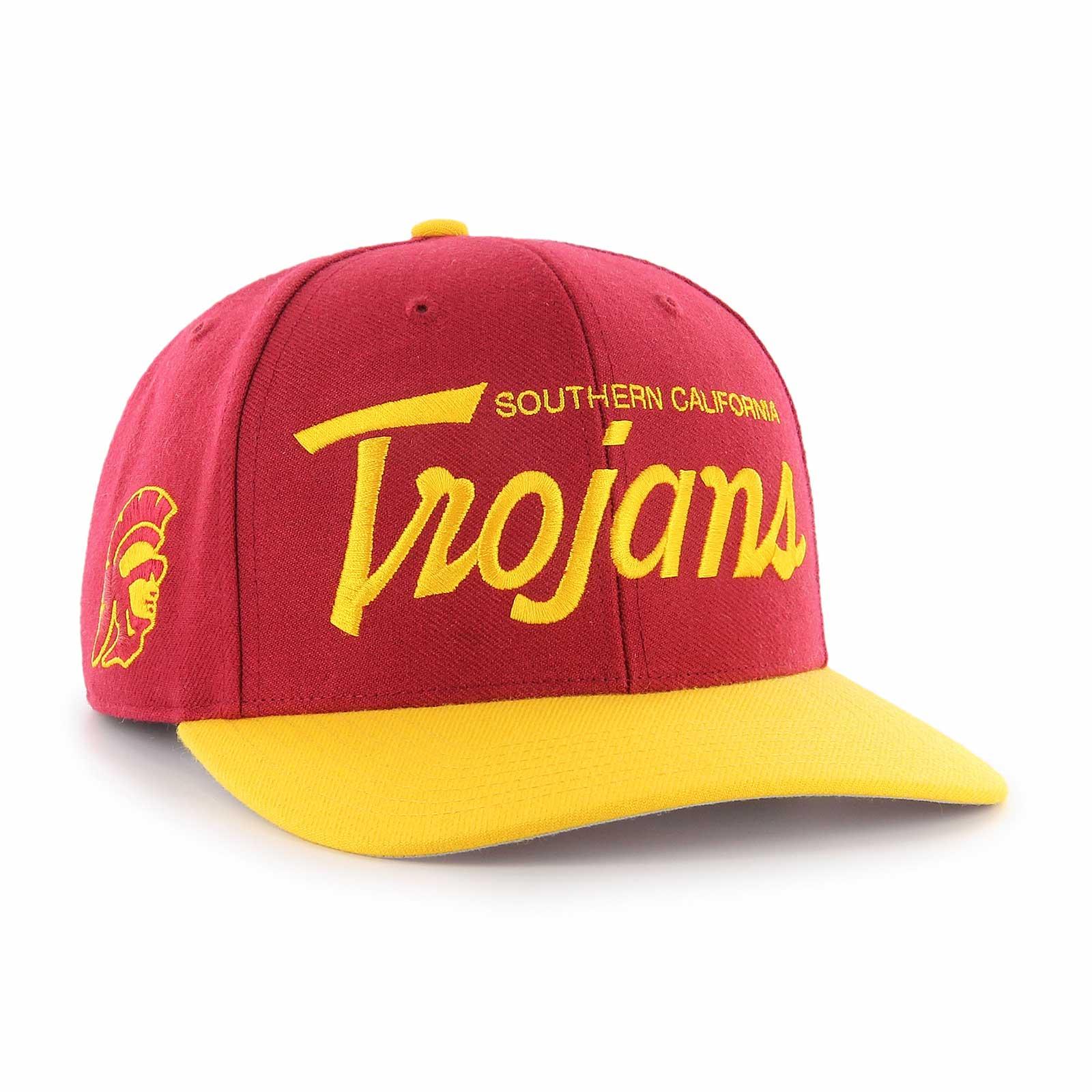 キャップ USC Trojans 47 Brand USC Trojans Men's 47 Brand SC Interlock MVP Hat